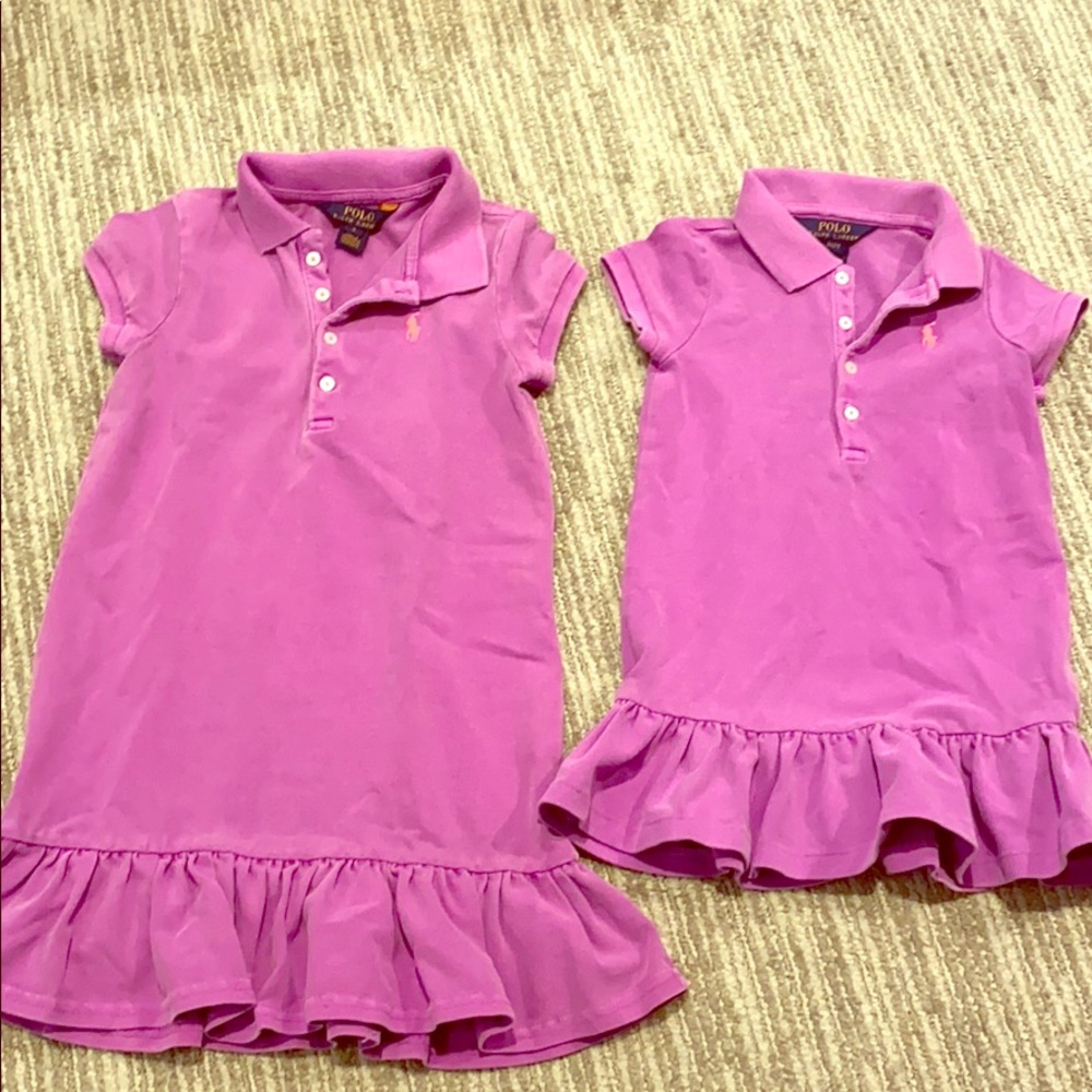 Polo Ralph Lauren purple dresses size 2, 5